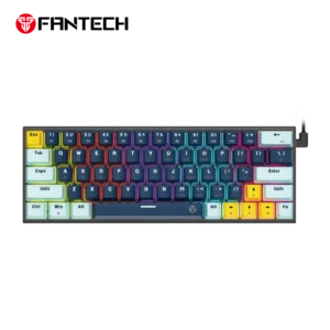 fantech mk874 v2 navy blue 60% red switch keyboard